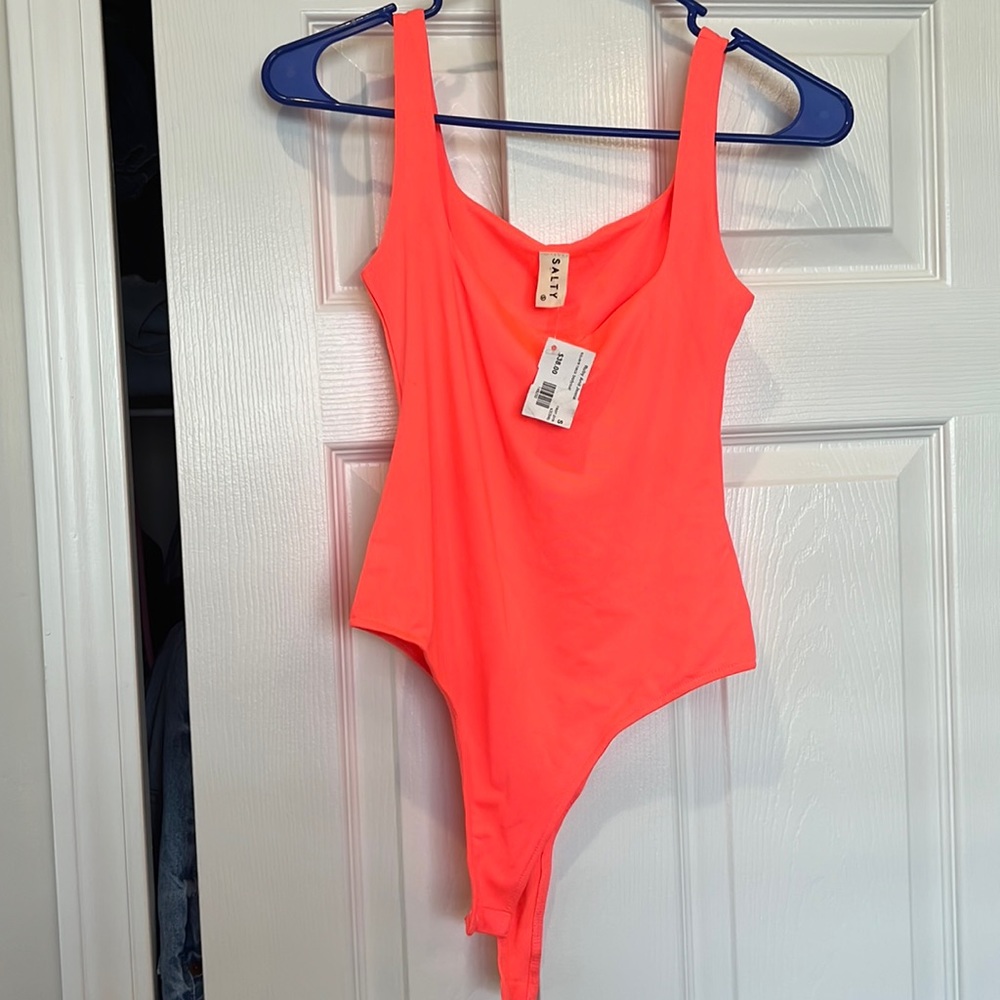 Ruby and Jenna Never Worn Hot Pink Bodysuit